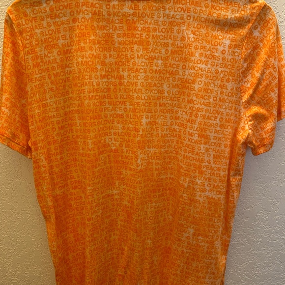 Michael Kors~Peace~Love T-Shirt - Picture 3 of 5